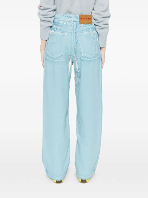 Marni wide-leg jeans - Blue