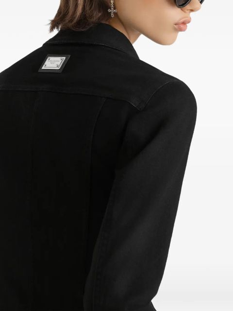 Dolce & Gabbana buttoned denim jacket - Black