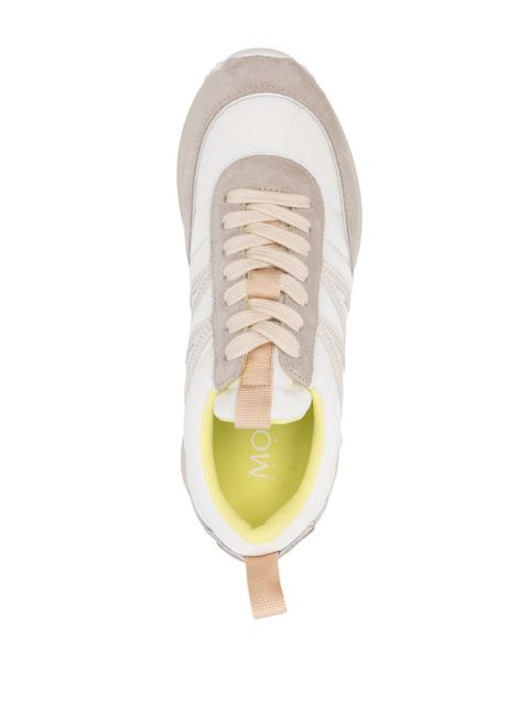 Moncler Pacey panelled sneakers - White