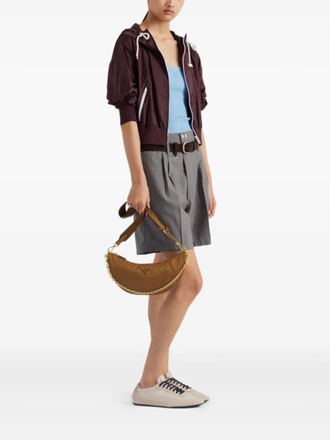 Prada Demi-Lune shoulder bag - Brown - zdjęcie produktu nr 2