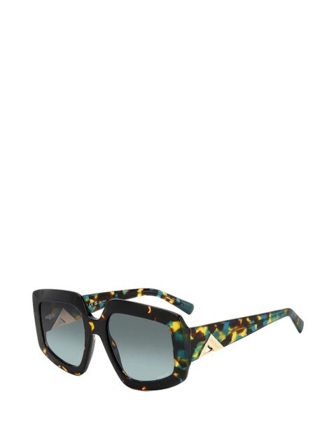 MISSONI EYEWEAR geometric-frame sunglasses - Brown - zdjęcie produktu nr 2