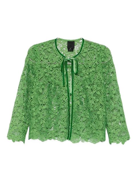 Anna Sui crochet jacket - Green