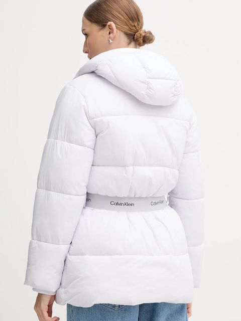 Calvin Klein Jeans kurtka kolor fioletowy zimowa LV047D507G - zdjęcie produktu nr 2