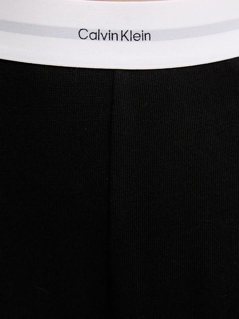 Calvin Klein Underwear spodnie dresowe bawełniane kolor czarny gładkie LV00QS7518