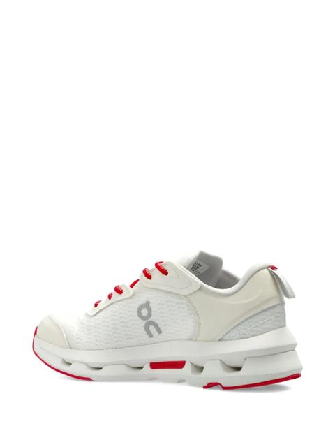 On Running logo-print lace-up sneakers - White