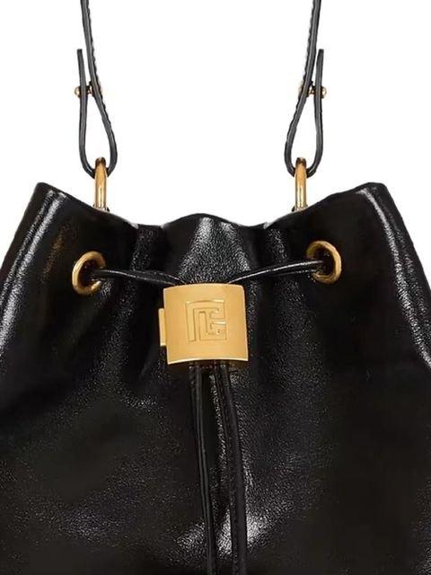 Balmain logo-plaque backpack - Black - zdjęcie produktu nr 2