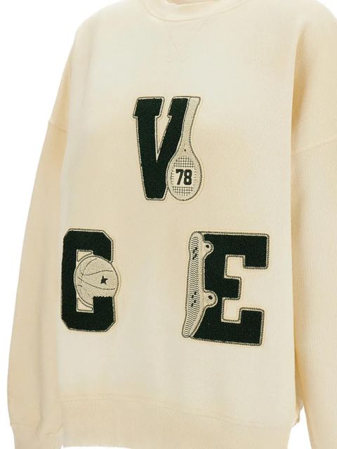 Golden Goose patch-appliqués sweater - Neutrals - zdjęcie produktu nr 2