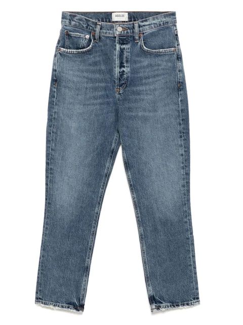 AGOLDE Riley Crop jeans - Blue - zdjęcie produktu nr 1