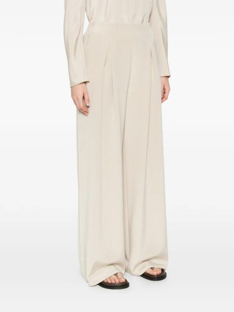 Max Mara tailored palazo pants - Neutrals