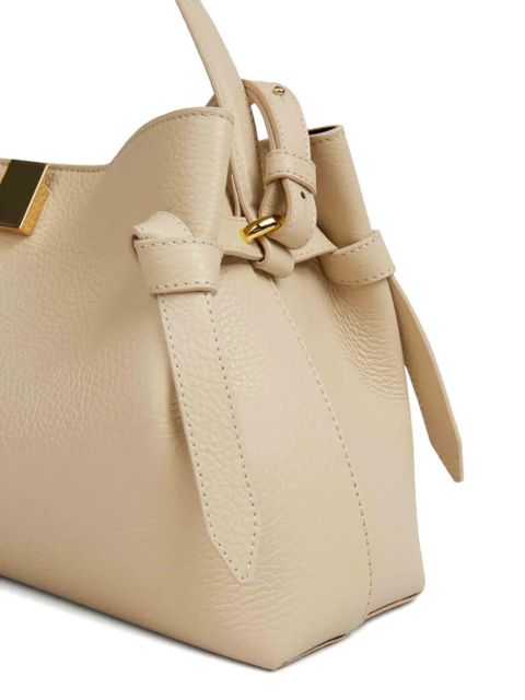 Yuzefi grained adjustable tote bag - Neutrals