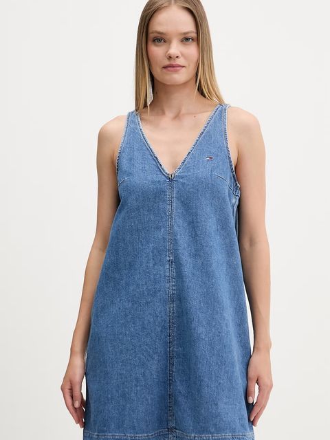 Tommy Jeans sukienka jeansowa - zdjęcie produktu nr 1