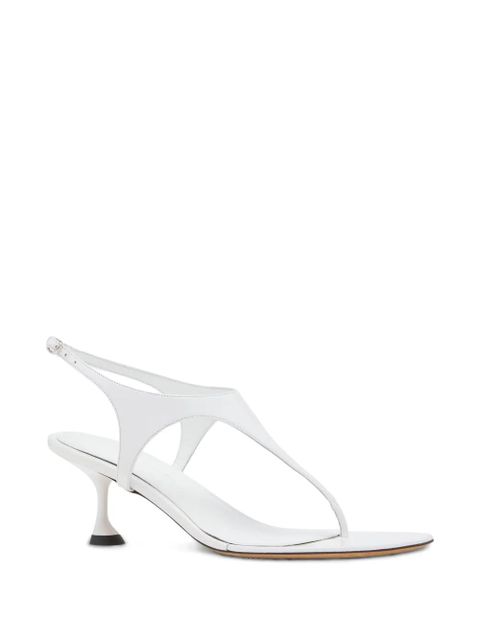Proenza Schouler 60mm Tee Thong sandals - White - zdjęcie produktu nr 2