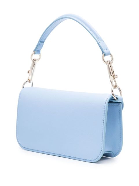 Valentino Garavani Locò leather shoulder bag - Blue