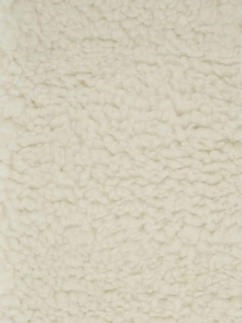 Prada teddy logo-plaque scarf - White - zdjęcie produktu nr 2