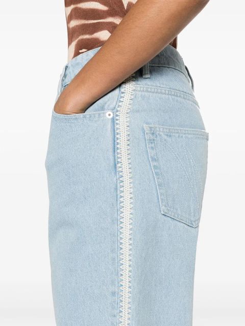 Nanushka Josine wide-leg jeans - Blue