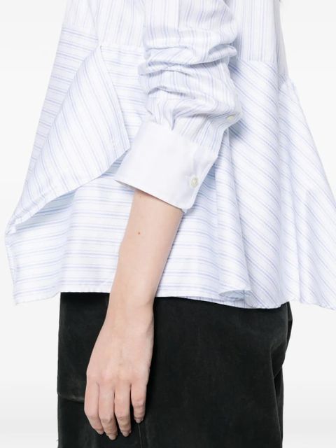JW Anderson striped panel shirt - White