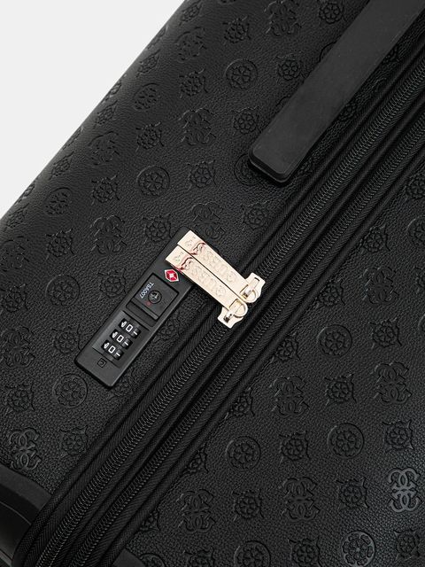 Guess walizka WILDER LARGE kolor czarny TWDP74 52988