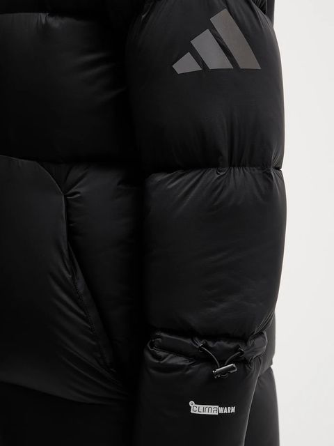 adidas kurtka puchowa Myshelter kolor czarny zimowa oversize JN1998