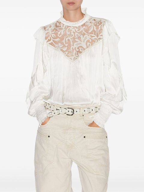 ISABEL MARANT Seila top - Neutrals