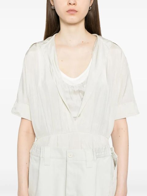 Maison Margiela layered dress - Neutrals