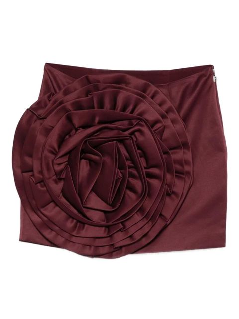 ROTATE BIRGER CHRISTENSEN flower-embellished mini skirt - Purple - zdjęcie produktu nr 1
