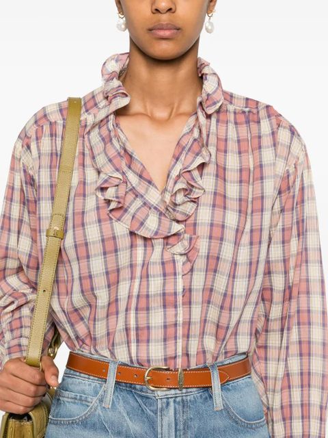 MARANT ÉTOILE Pamias blouse - Pink