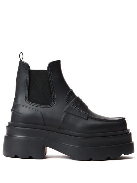 Alexander Wang Carter panelled leather Chelsea boots - Black - zdjęcie produktu nr 1