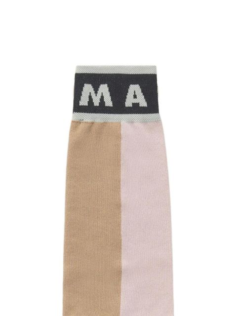 Marni jacquard socks - Pink