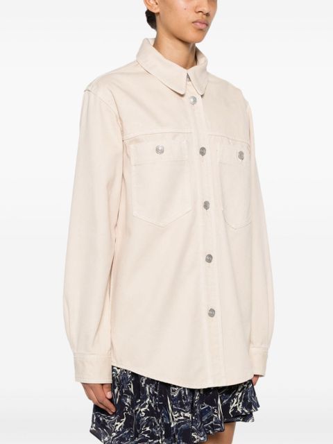ISABEL MARANT Talbot buttoned shirt - Neutrals