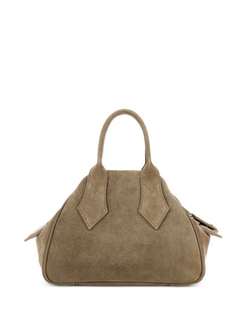 Vivienne Westwood small Yasmine Orb-detail leather tote bag - Grey - zdjęcie produktu nr 2
