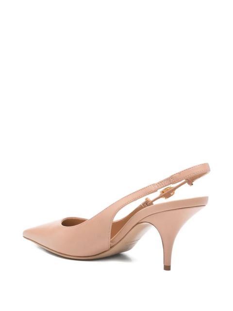 Ferragamo pointed slingback pumps - Neutrals