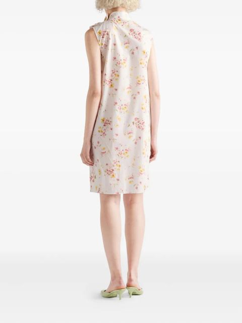 Prada floral-print dress - Pink
