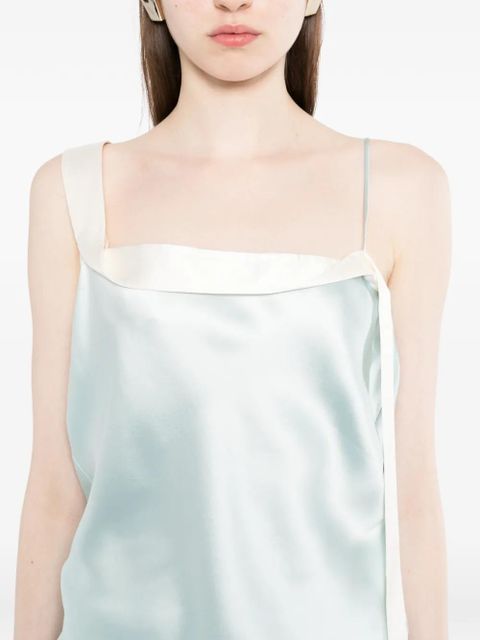 TOM FORD Silk camisole top - Blue - zdjęcie produktu nr 2