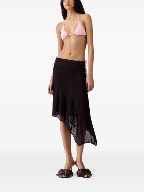 Jacquemus Triangle side-tie bikini bottoms - Pink
