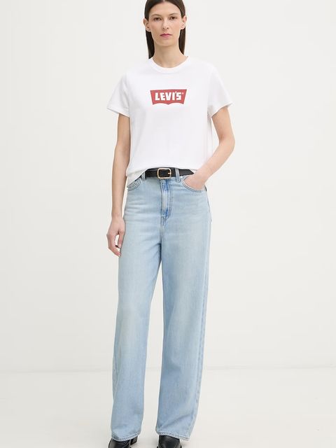 Levi's T-shirt basic damski bawełniany GR T2 PERFECT TEE - zdjęcie produktu nr 1