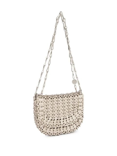 Rabanne 1969 chainmail-effect shoulder bag - Neutrals - zdjęcie produktu nr 2