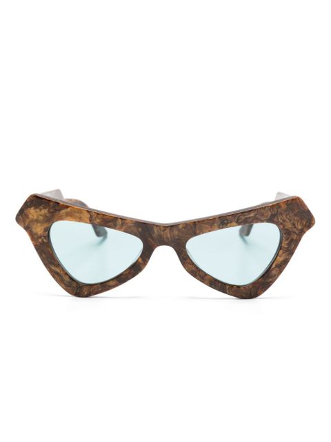 Marni Eyewear Fairy Pools cat-eye sunglasses - Brown - zdjęcie produktu nr 1