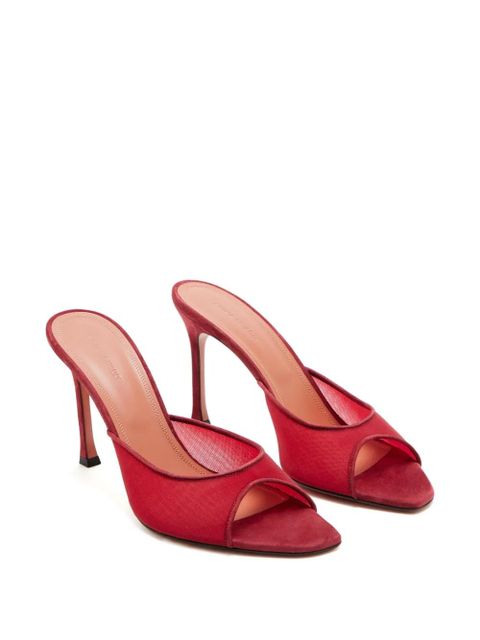 Amina Muaddi 95mm Alexa sandals - Red - zdjęcie produktu nr 2
