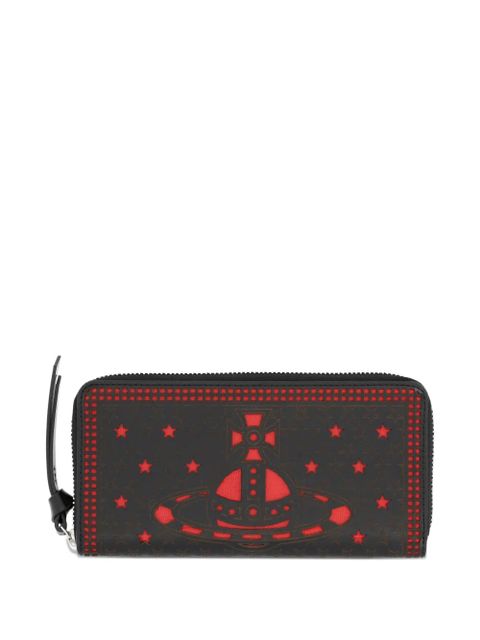 Vivienne Westwood cut-out logo leather wallet - Black - zdjęcie produktu nr 2