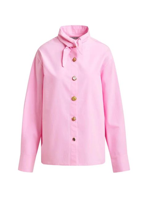 Essentiel Antwerp collared button shirt - Pink - zdjęcie produktu nr 1