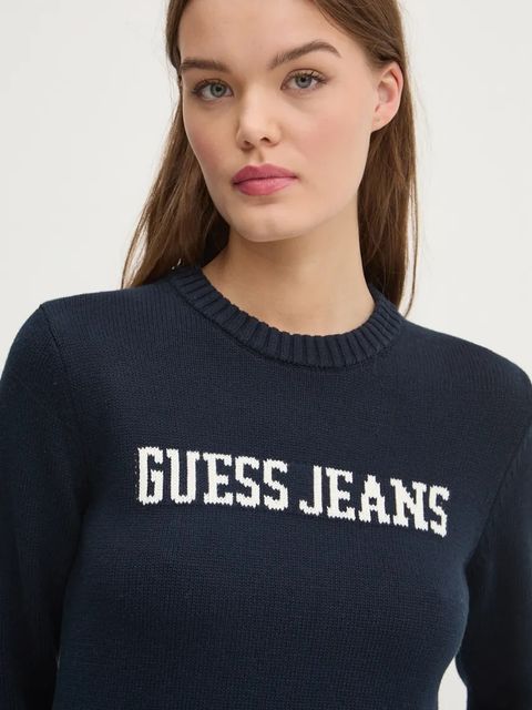 Guess Jeans sweter bawełniany - zdjęcie produktu nr 1