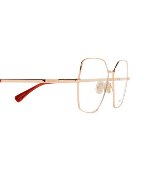 Max Mara Eyewear geometric-frame glasses - Gold
