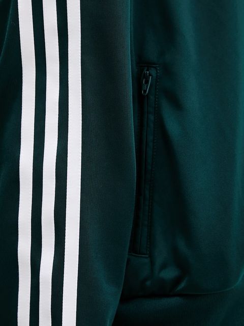 adidas Originals bluza Firebird Tt damska kolor zielony z aplikacją JX1484