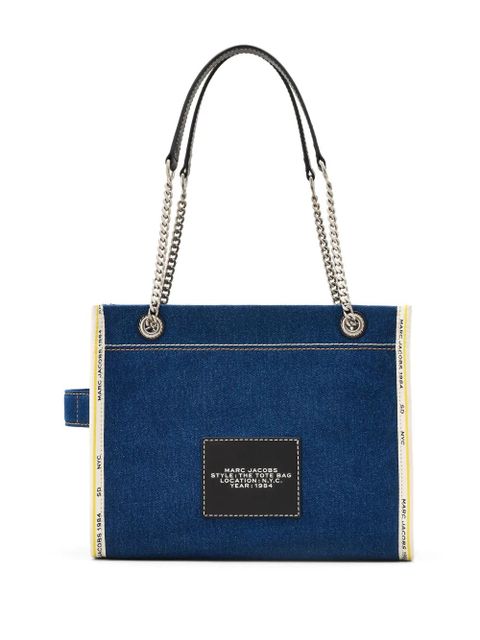 Marc Jacobs The Medium denim tote bag - Blue