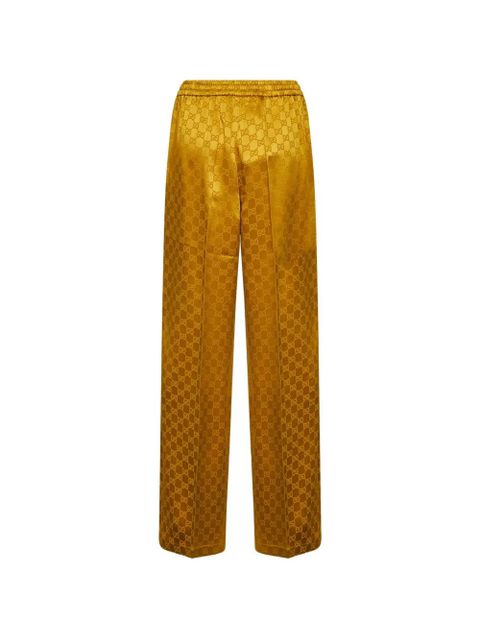 Gucci GG-pattern trousers - Yellow - zdjęcie produktu nr 2