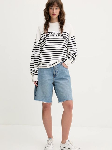 Tommy Jeans sweter bawełniany - zdjęcie produktu nr 2