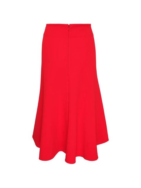 Jil Sander red A-line skirt - zdjęcie produktu nr 2