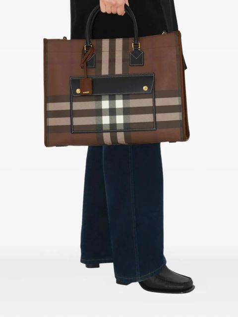 Burberry Freya tote bag - Brown - zdjęcie produktu nr 2