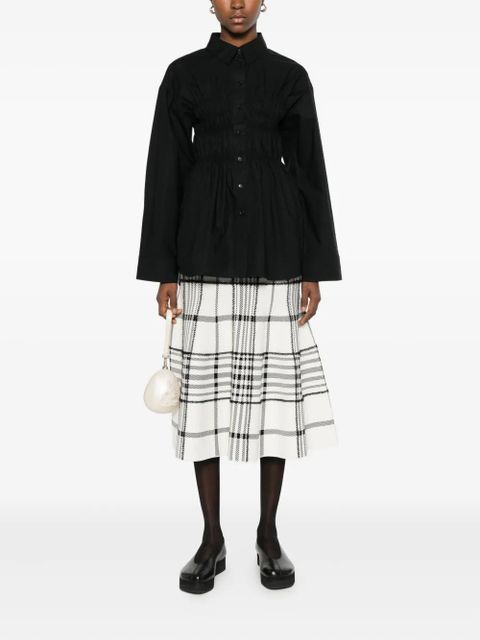 Cecilie Bahnsen cotton shirt - Black