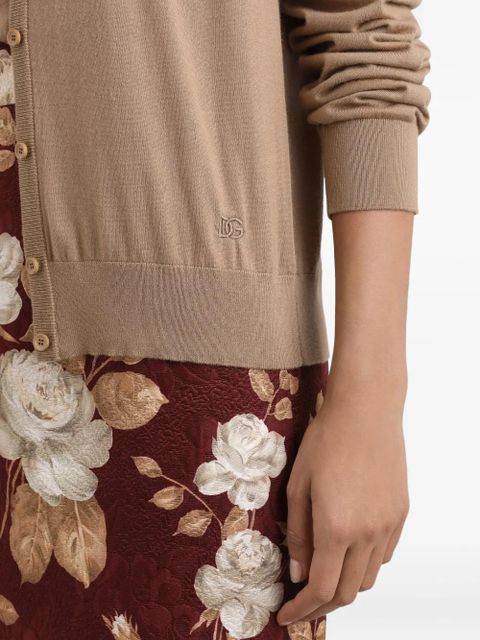 Dolce & Gabbana buttoned cardigan - Brown